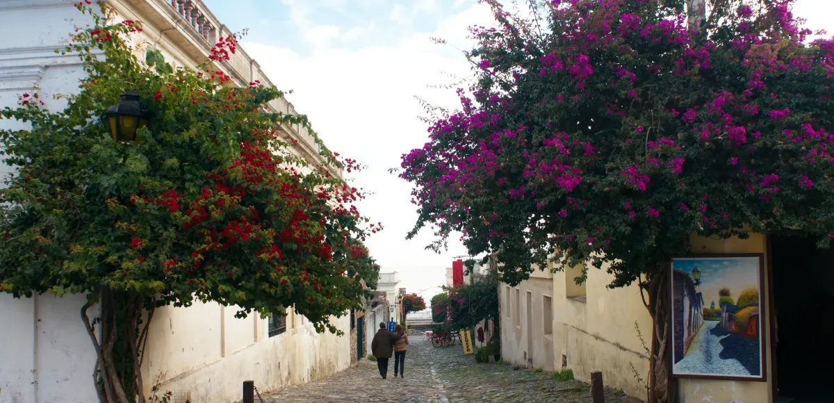 Calle de los suspiros en Colonia